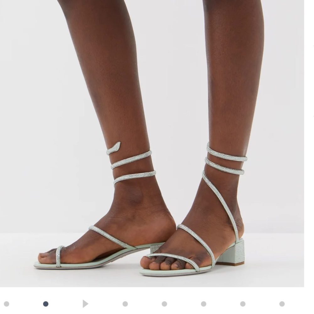 Rene Caovila Cleo Low heel sandals